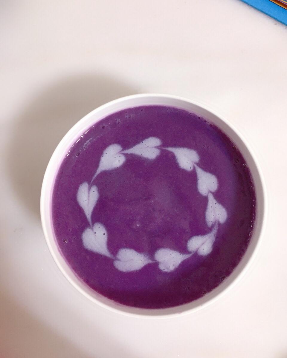紫薯米糊