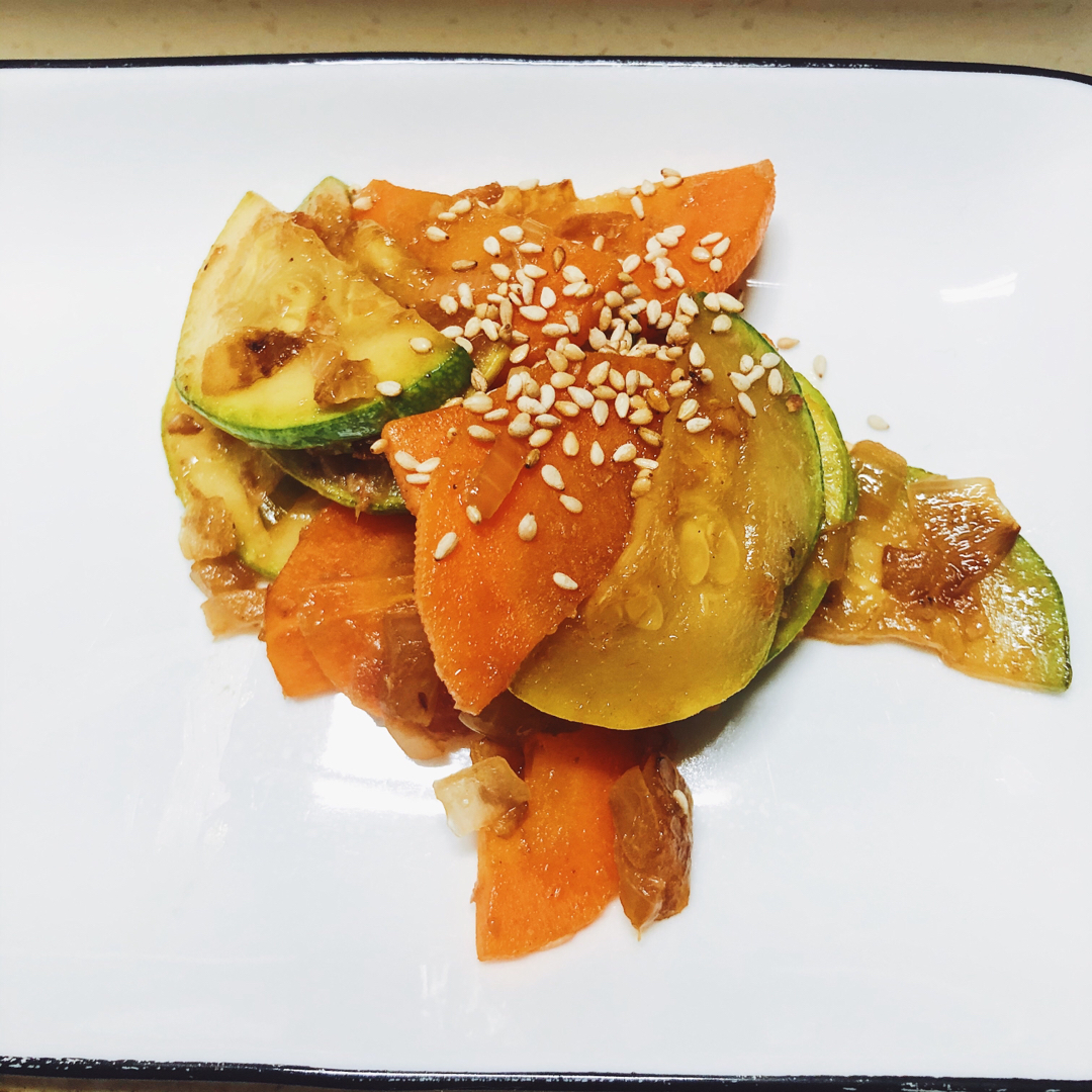 韩国婆婆的西葫芦小菜