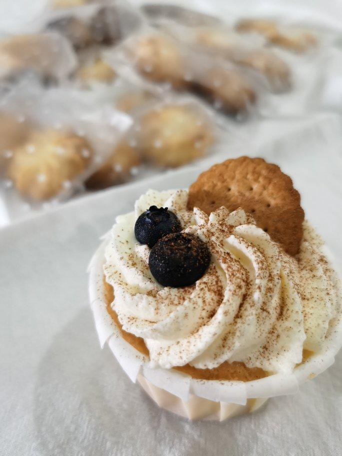 纸杯蛋糕 8寸戚风蛋糕的量