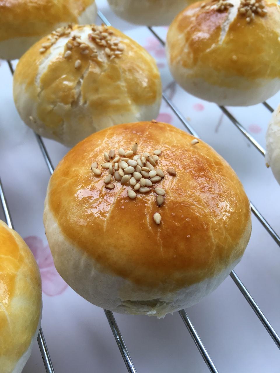 红豆酥饼（附油酥不测漏的办法）