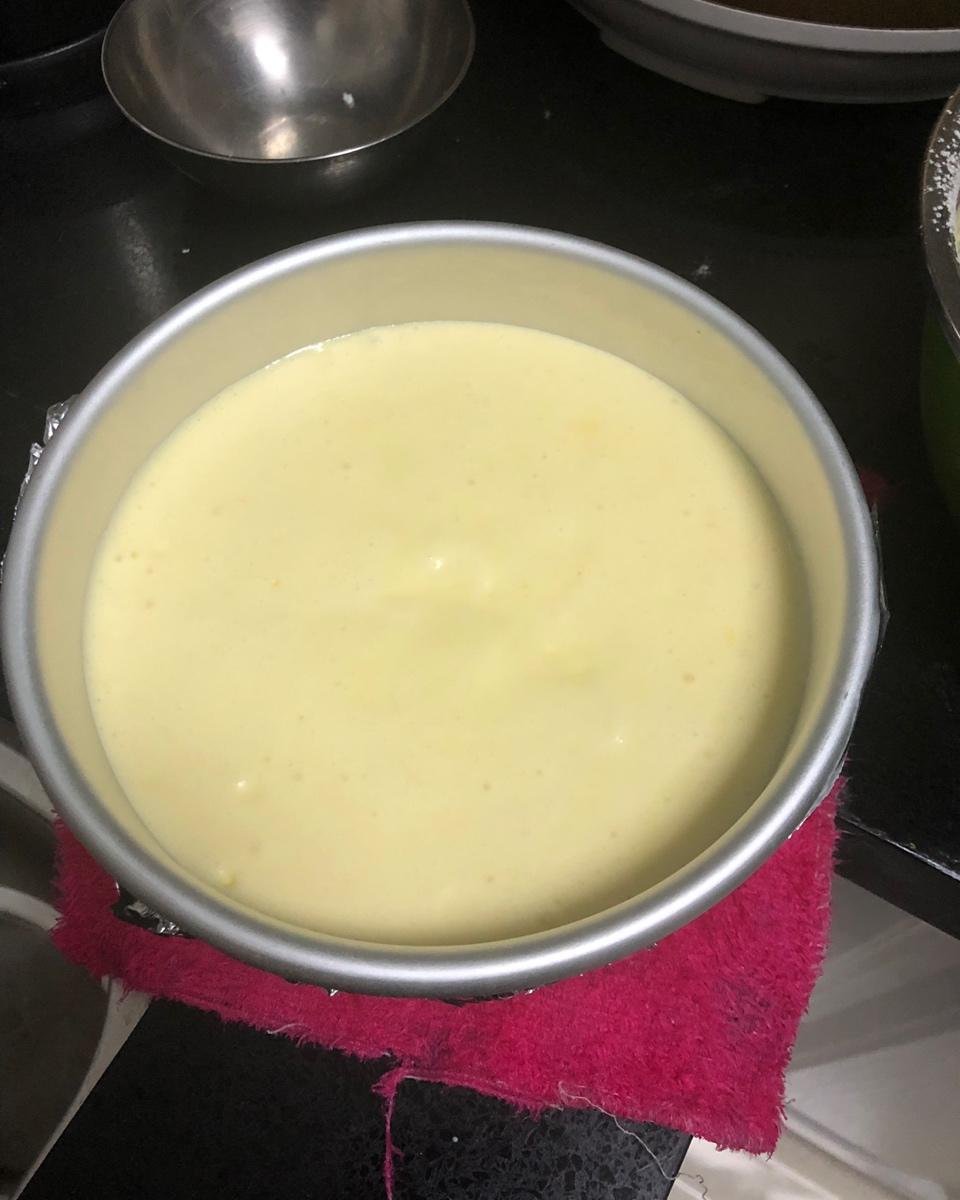 轻乳酪芝士蛋糕6寸#皮黑森林#