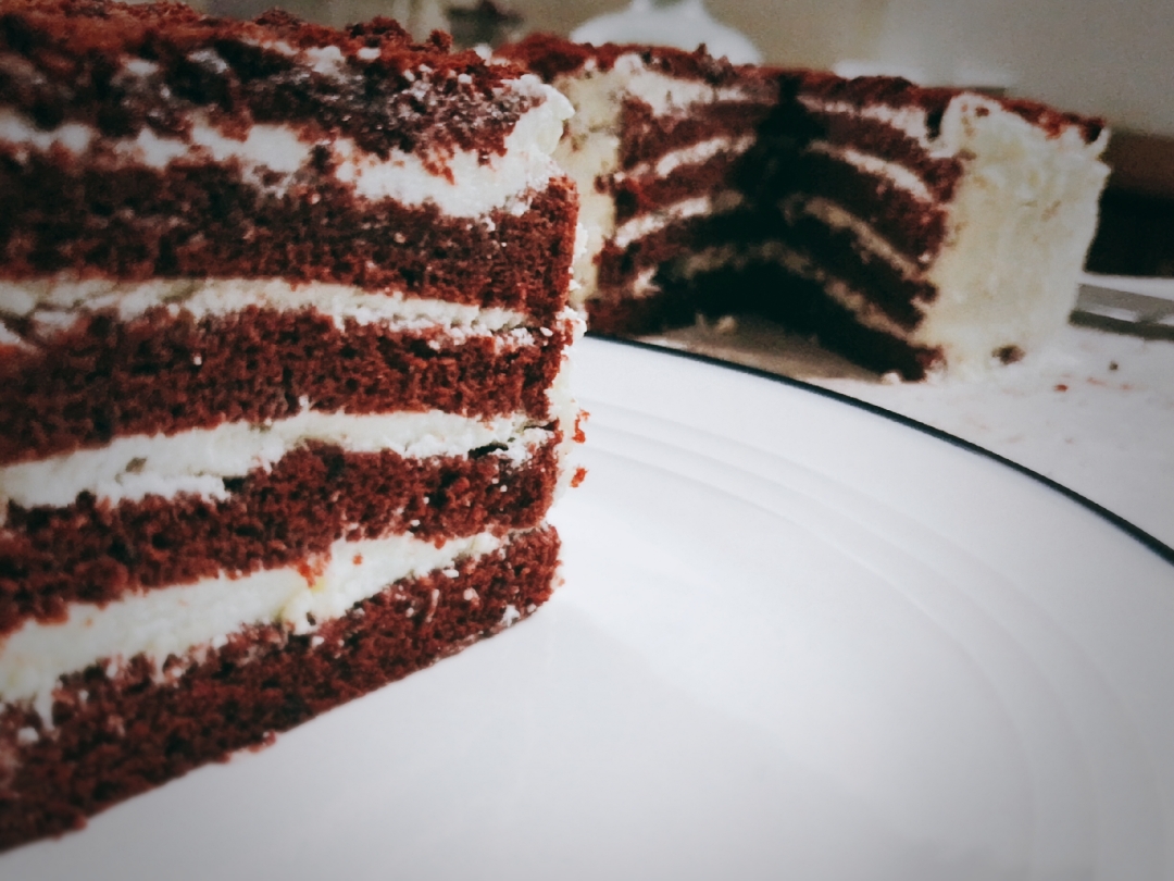 红丝绒可可蛋糕的做法