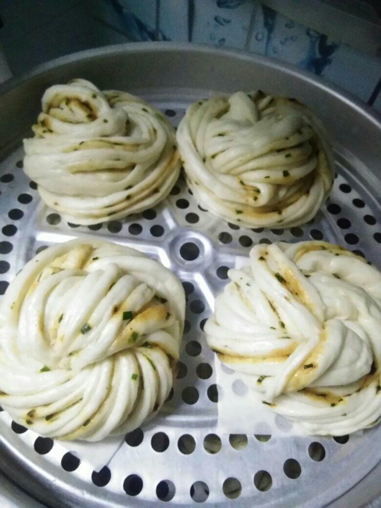 香葱银丝花卷【附扭花卷视频】