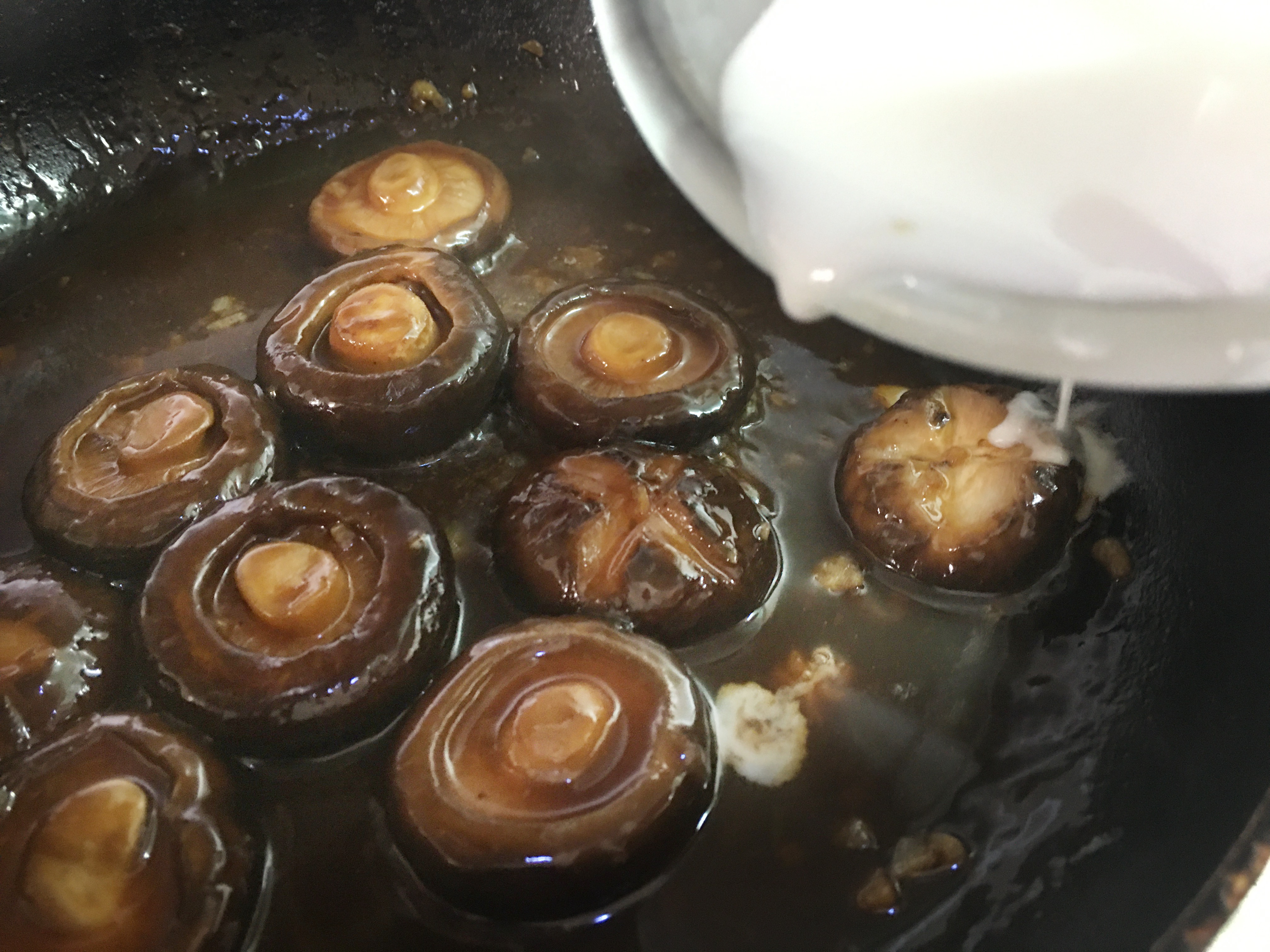 花菇烧上海青|营养健康超级下饭的素炒菜的做法 步骤12