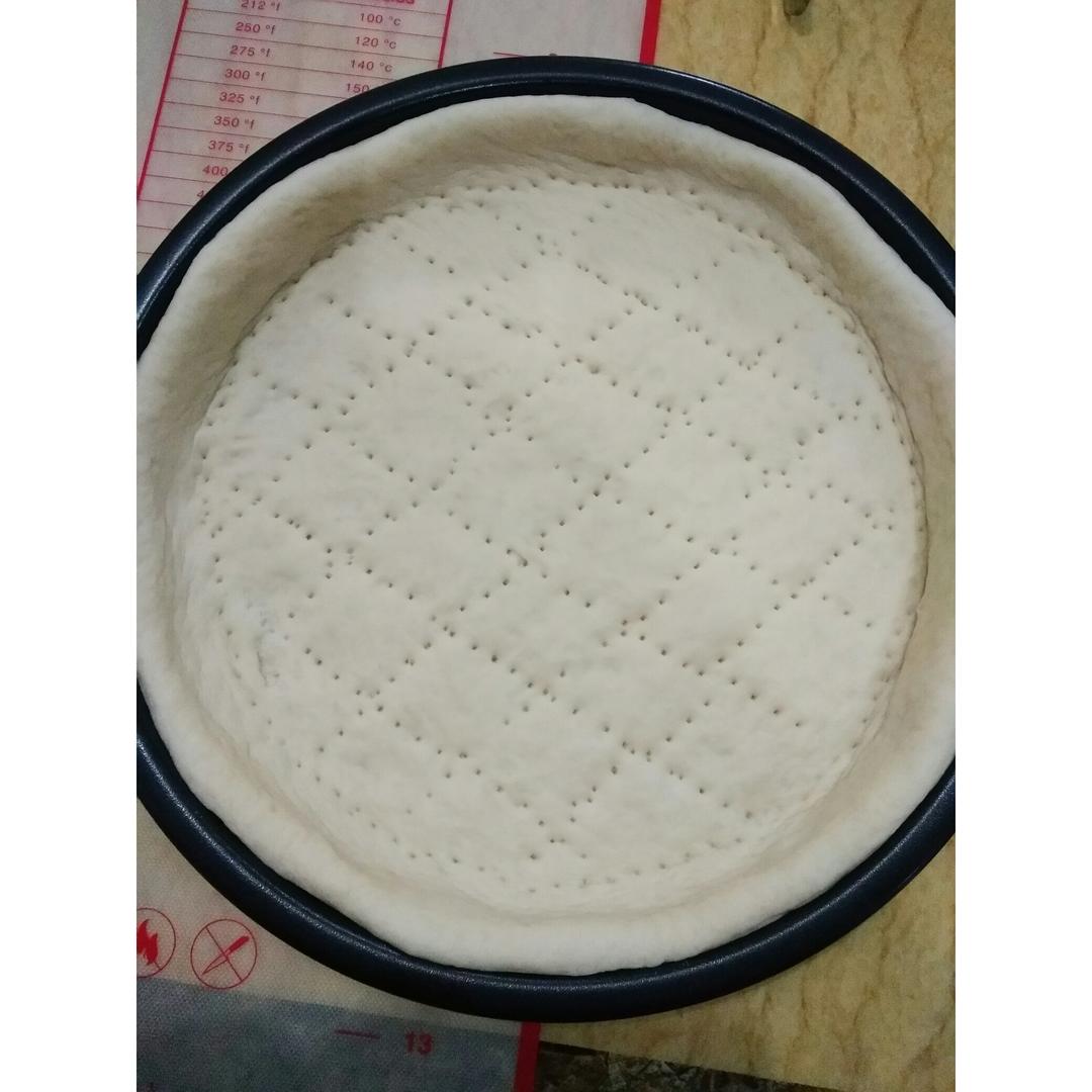 八寸披萨饼皮（四个）制作
