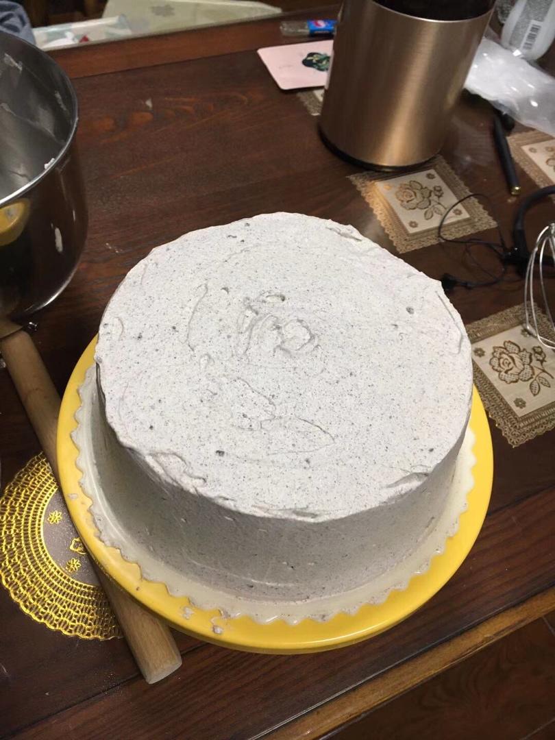 不用裱花的海盐奥利奥奶油蛋糕