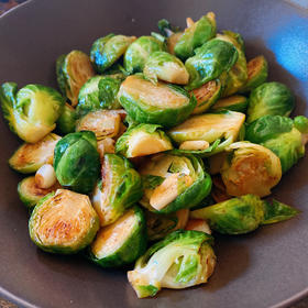 【蒜香孢子甘蓝】Brussel Sprout 抱子甘蓝