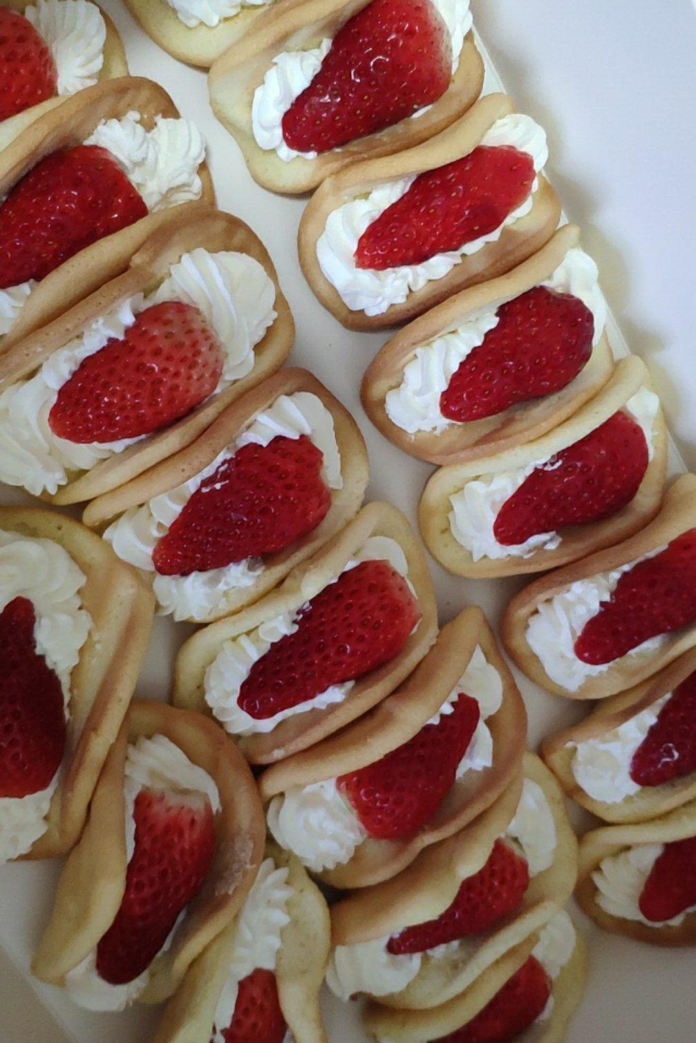 vanny-3做的草莓抱抱蛋糕卷