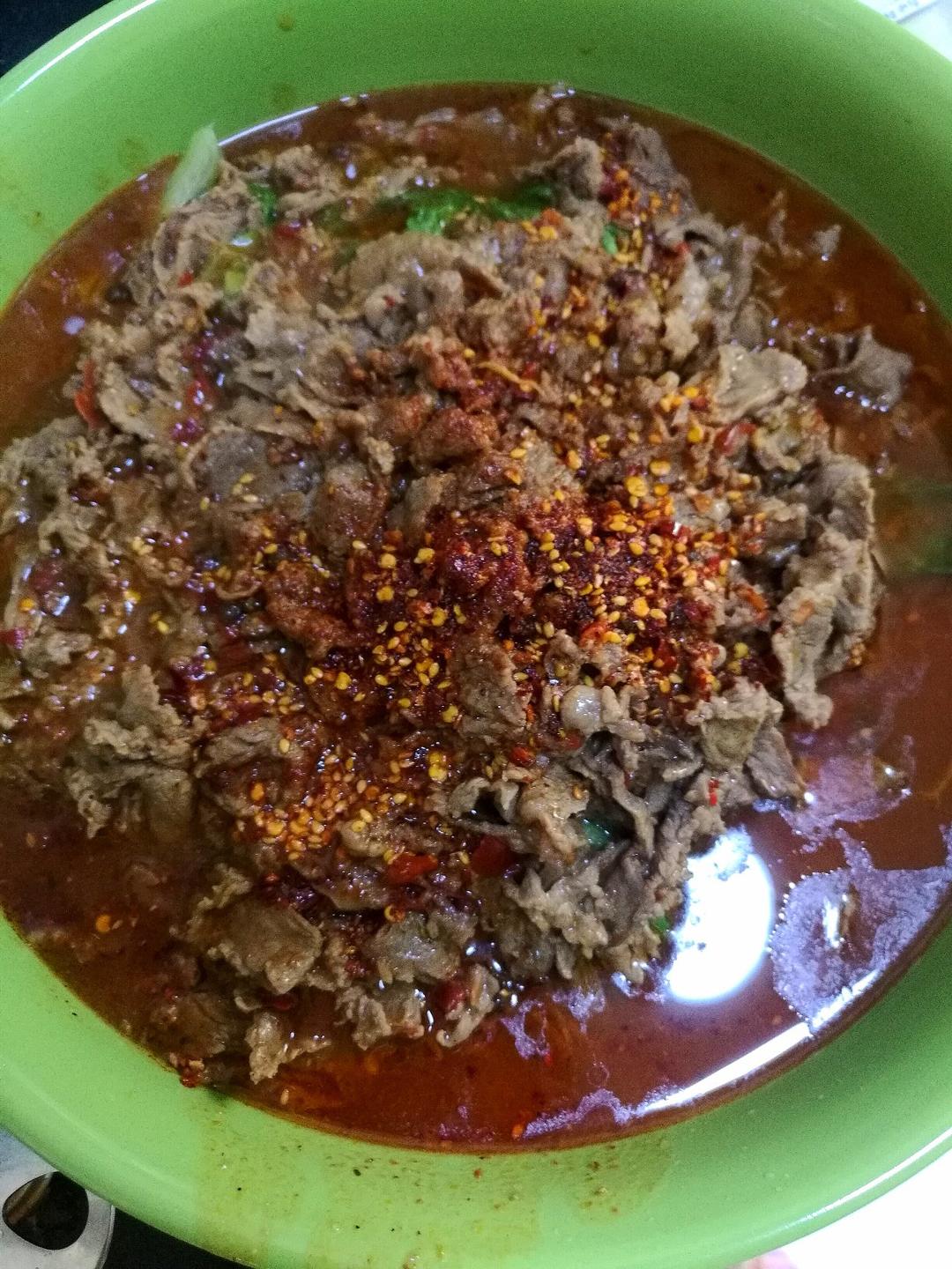水煮牛肉