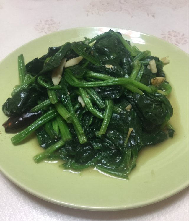 蒜末菠菜
