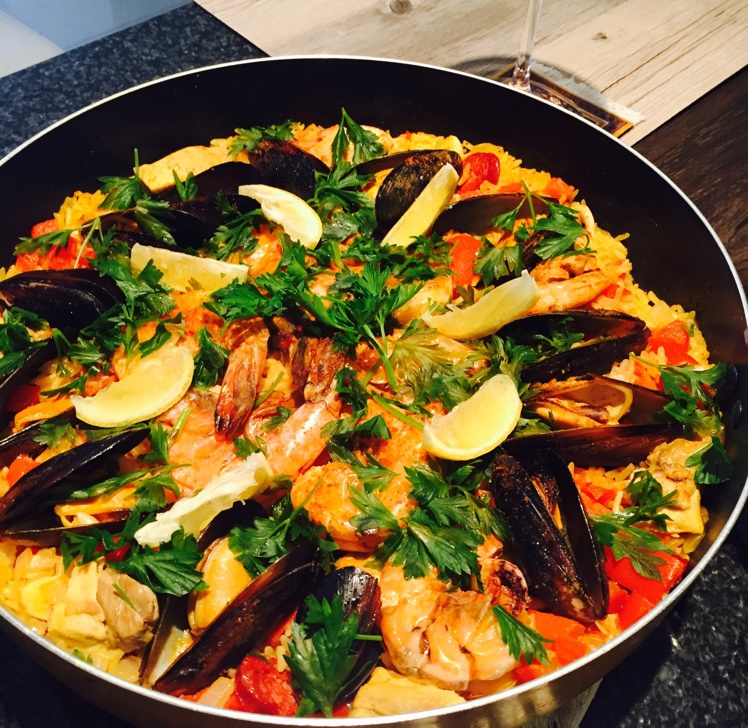 正宗paella 西班牙海鲜饭