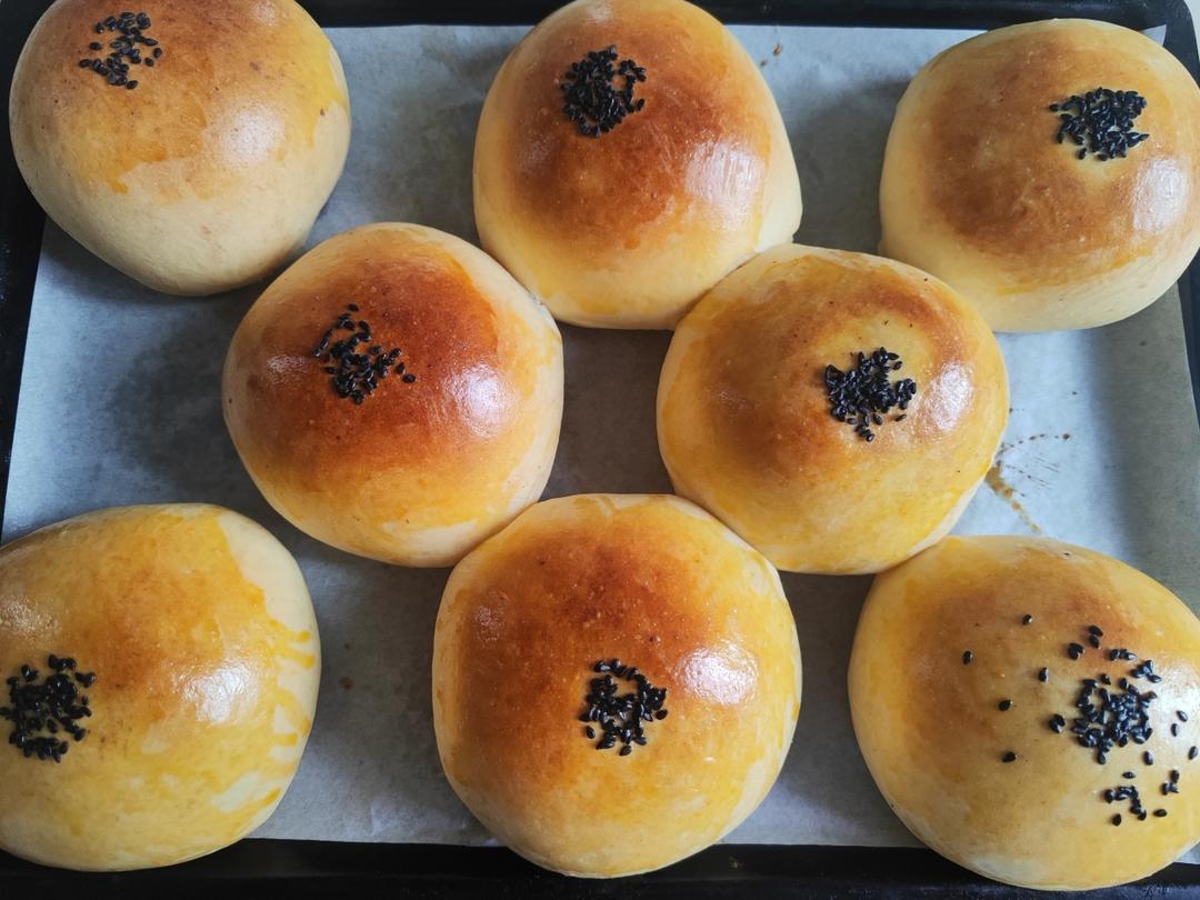 经过多次改良后，无敌好吃的～～🔆🔆会拉丝的红豆麻薯面包🍞