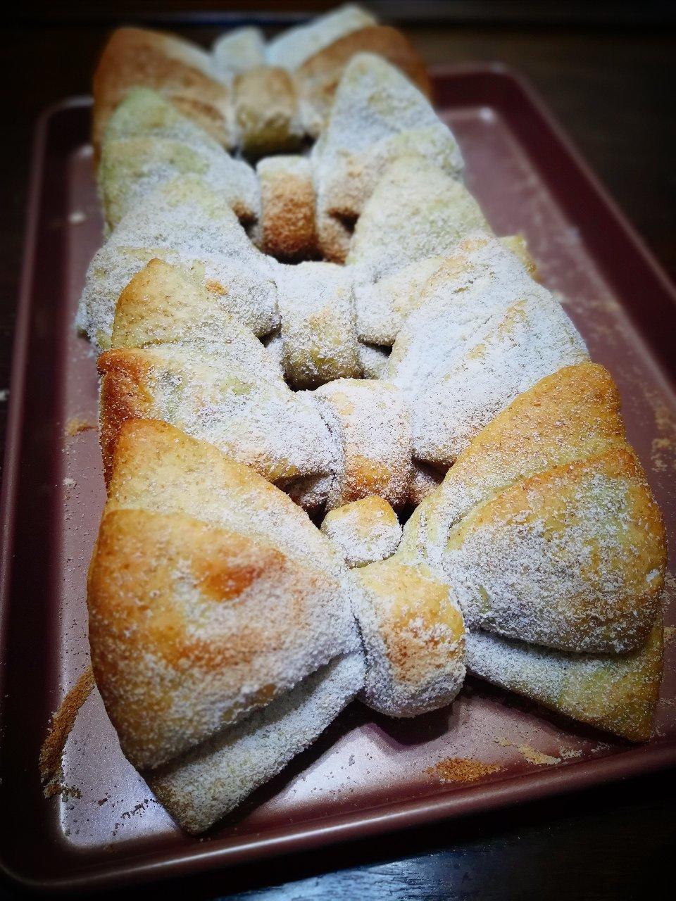 软萌可爱的蝴蝶结🎀面包