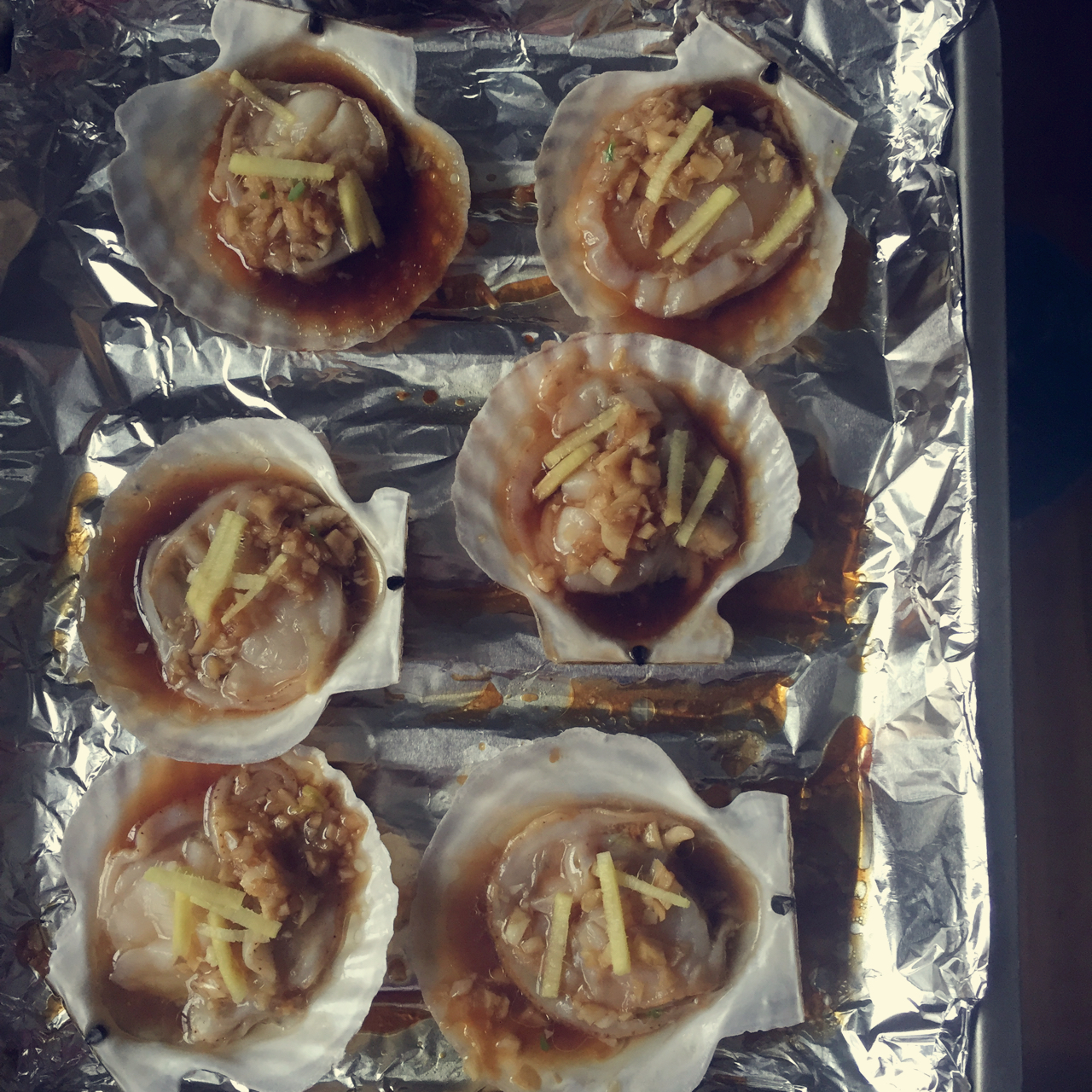 蒜蓉烤扇贝