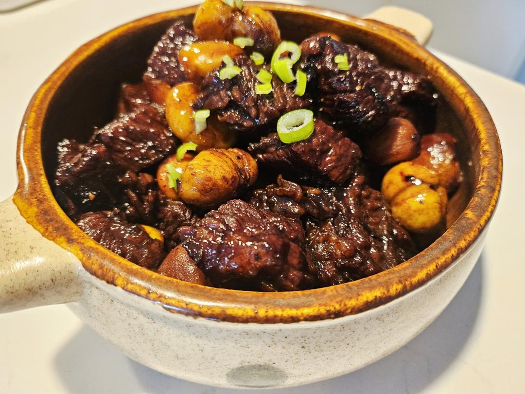 牛腩烧板栗