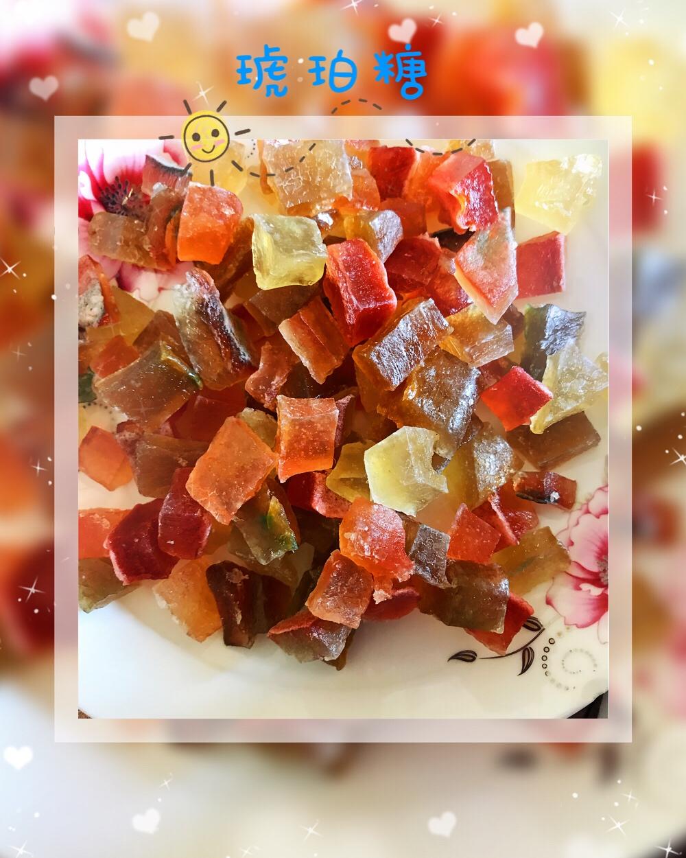 超简单晶莹剔透宝石琥珀糖