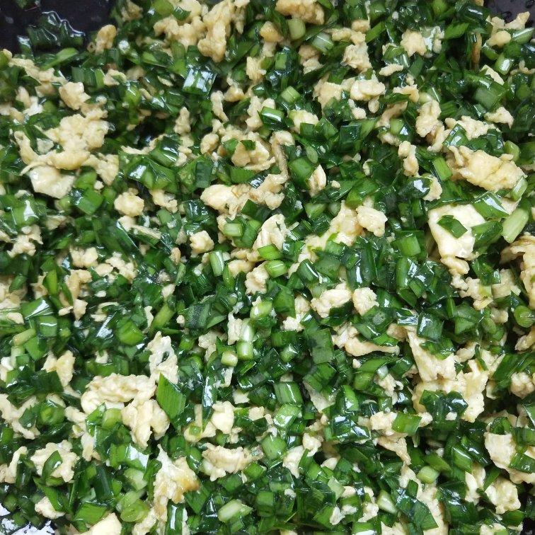 经典的韭菜鸡蛋馅儿饺子 怎么吃都不会腻