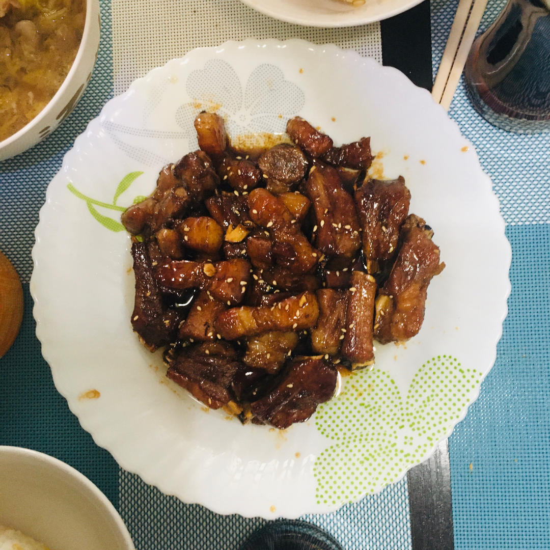 糖醋排骨/糖醋小排（不放油）（12345口诀做出正宗上海本帮）