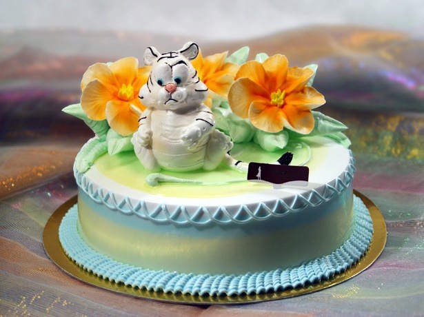 老虎蛋糕-老虎蛋糕图片-卡通老虎蛋糕-老虎生日蛋糕