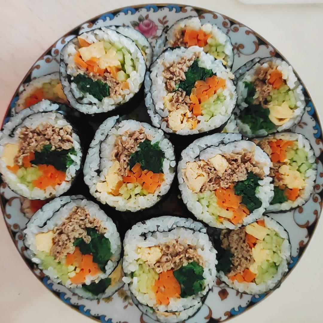 韩式紫菜包饭￨料超足
