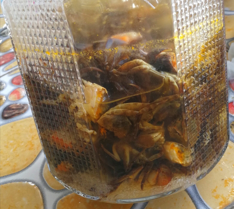 腌制扁蟹（咸口）