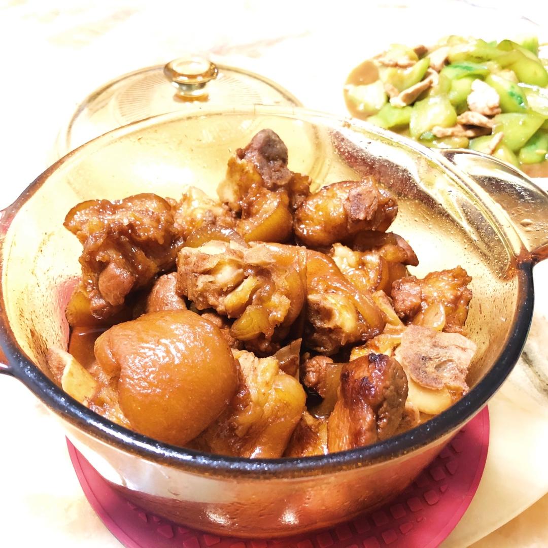 花生豆酱焖猪脚