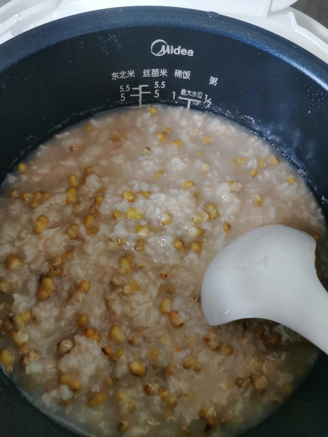 电饭煲绿豆粥