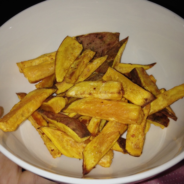 【曼食慢语】香辣烤红薯条