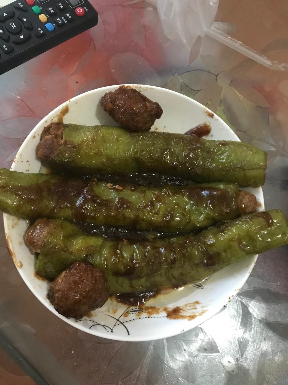 下饭菜肴--青椒酿肉