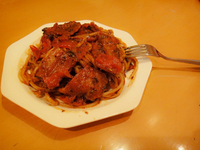 培根番茄意大利面