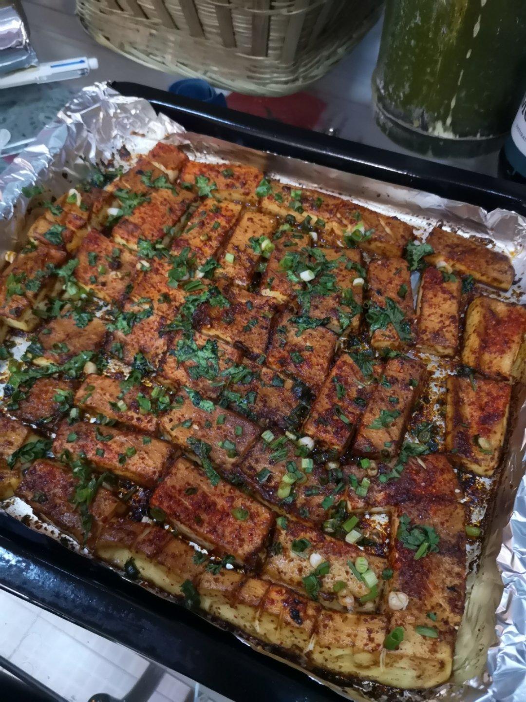 烤箱版的烤豆腐