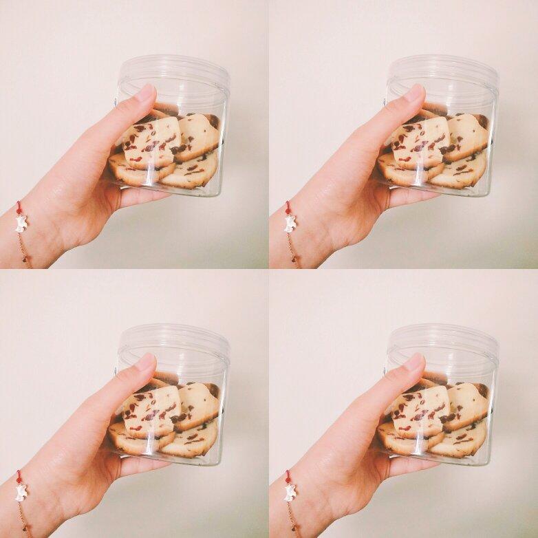 低糖少油版蔓越莓饼干