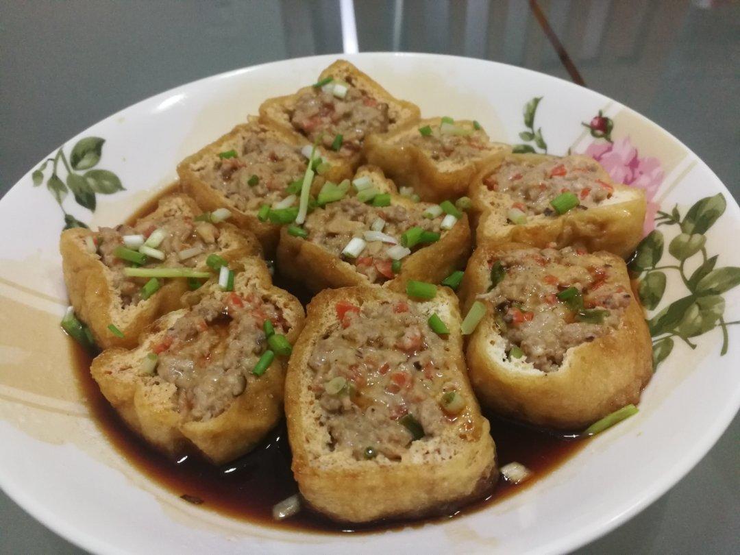 油豆泡塞肉