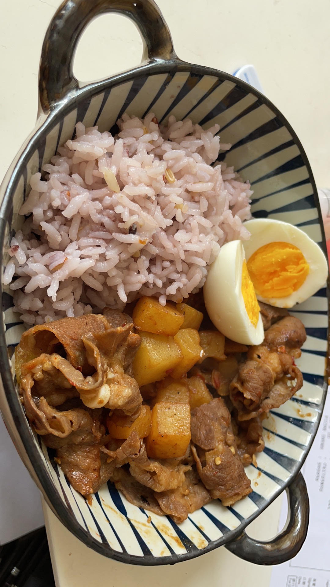 好吃到舔碗底的土豆肥牛拌饭