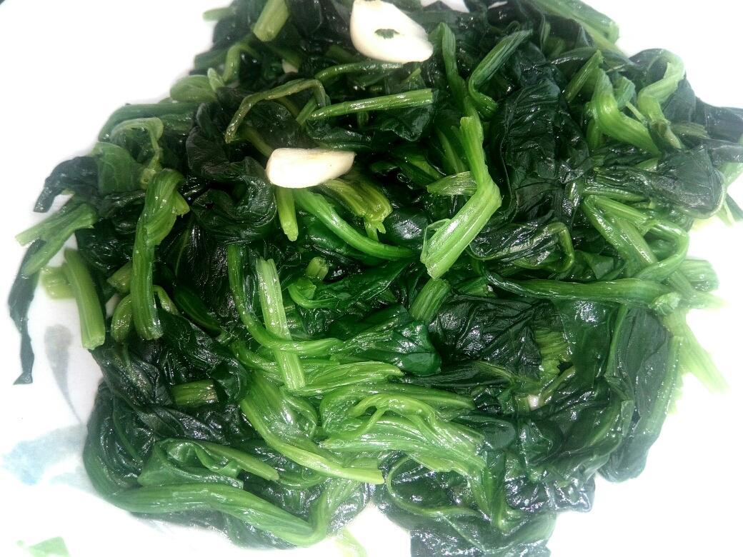 凉拌菠菜