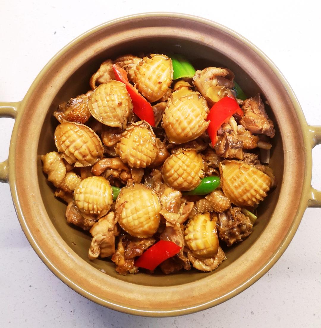 鲍鱼焖鸡煲