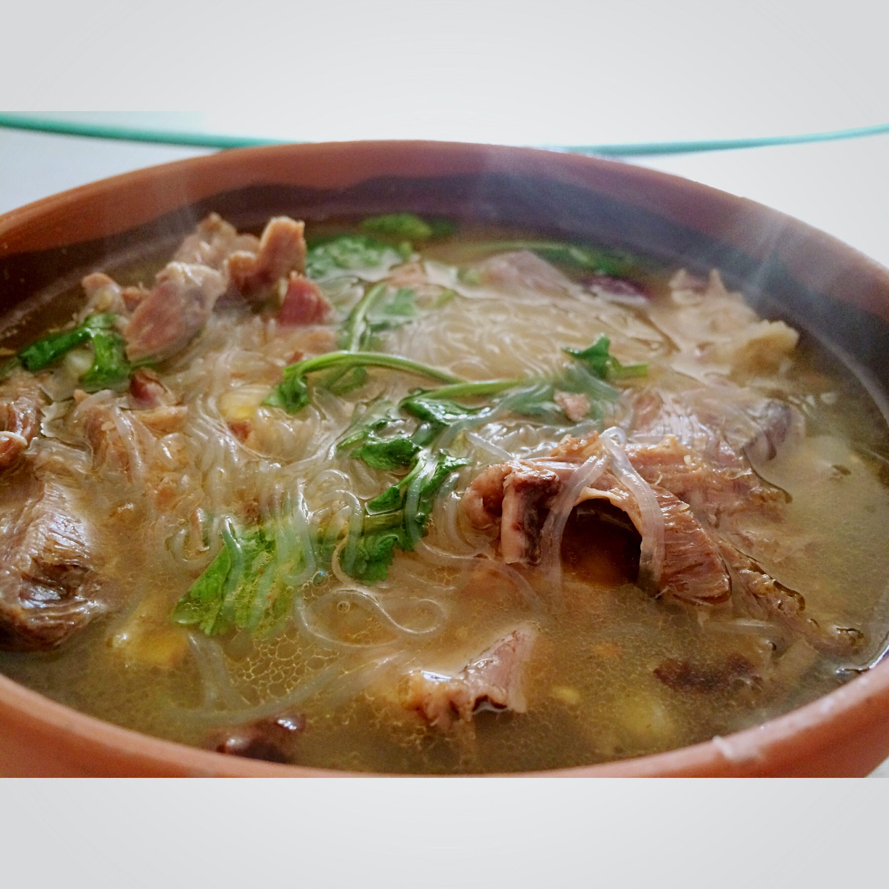 萧小玲做的羊肉粉丝汤