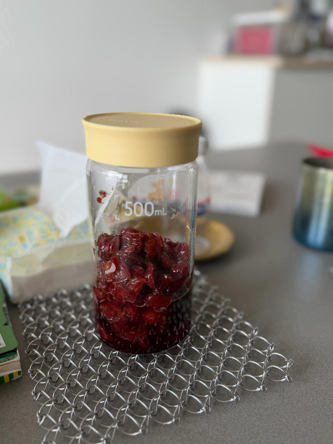 自制无添加樱桃果酱