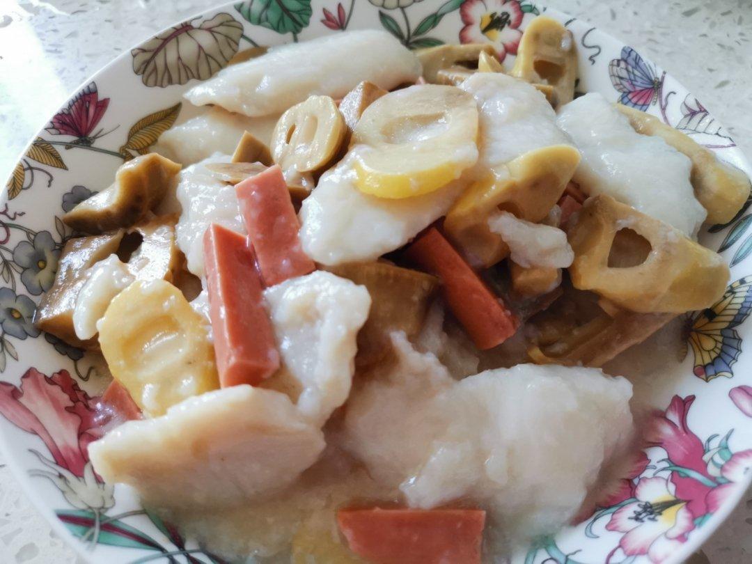 竹笋烩鱼片