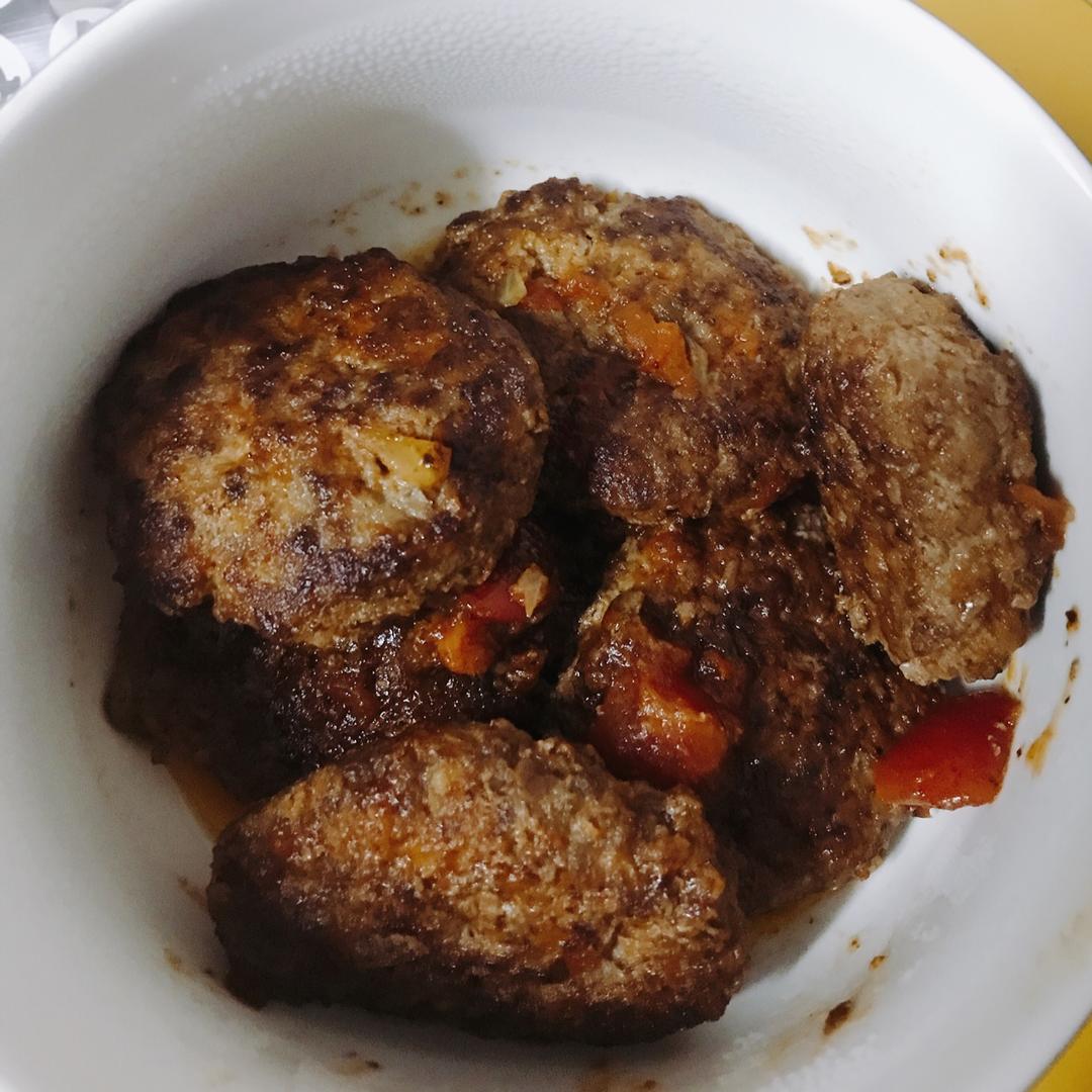 小孩子最爱的汉堡牛肉饼