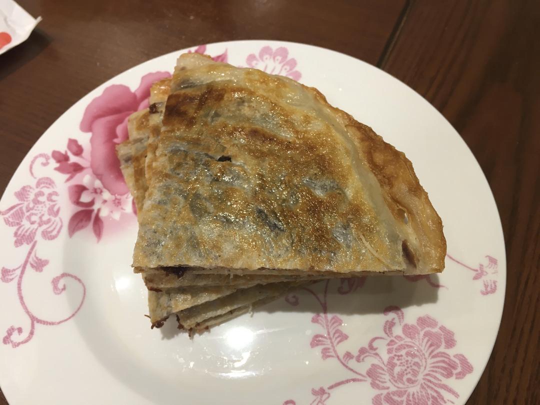 香酥豆沙饼（手抓饼版）不沾手的懒人适用