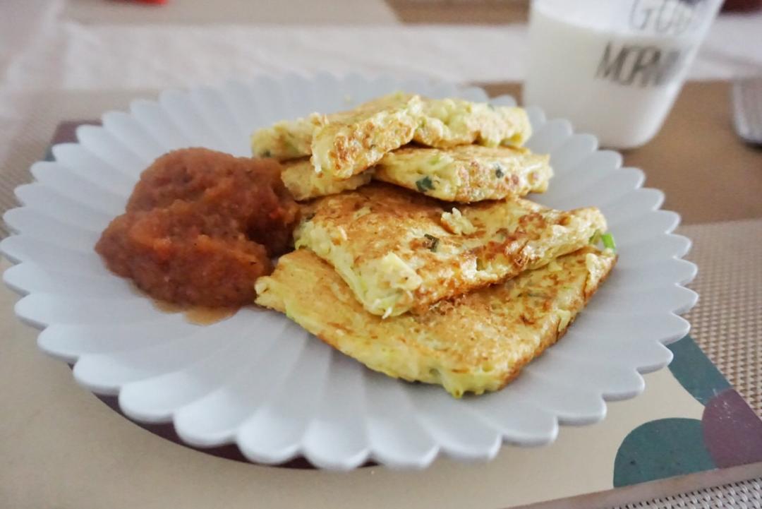 西葫芦鸡蛋饼