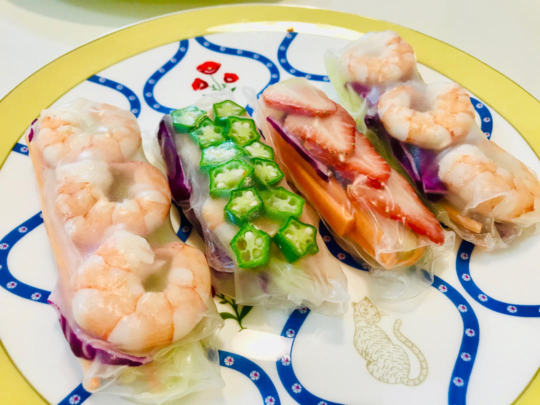 颜值超高的越南春卷