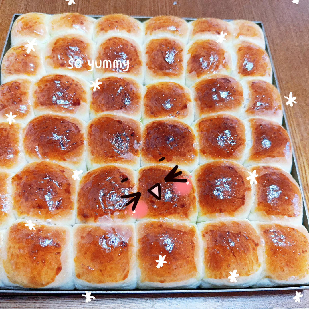 最近很火的山姆同款黄油小餐包~