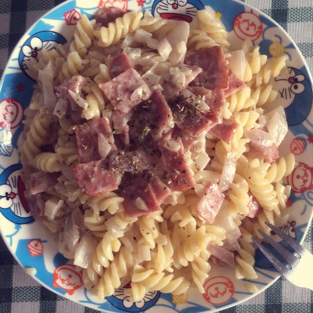 奶油培根意大利面（spaghetti）