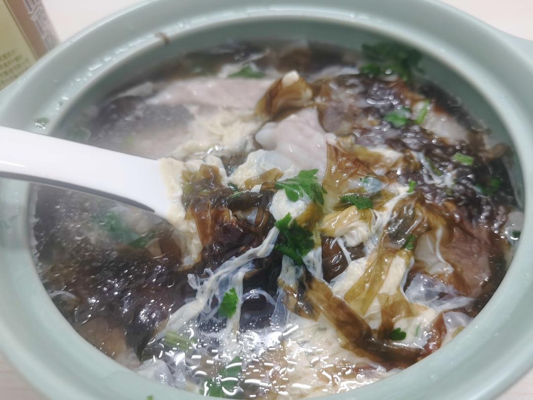妙招紫菜蛋花汤