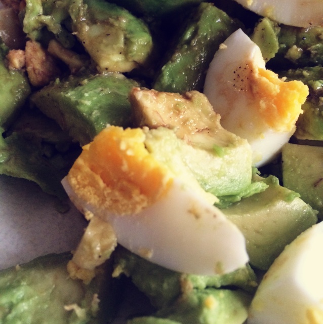 早餐之牛油果鸡蛋沙拉