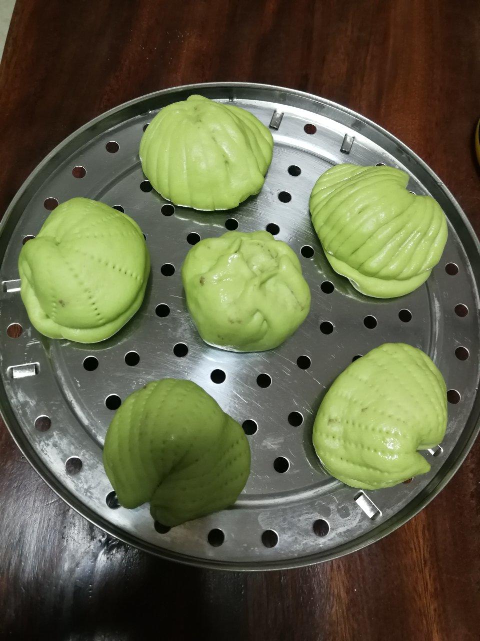 跟蛋糕一样柔软好吃的菠菜馒头