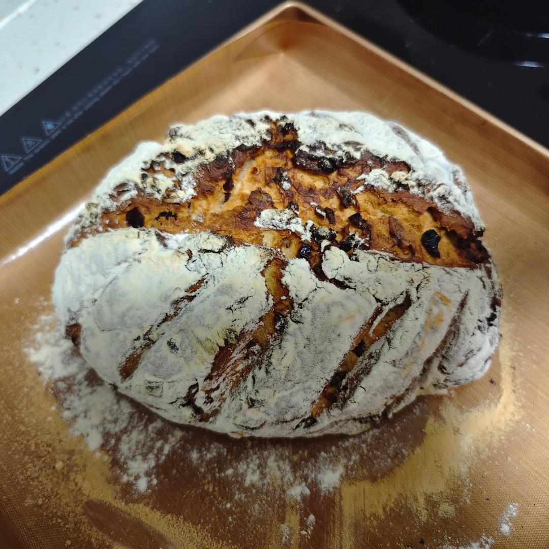 德国婆婆秘方·只多一料·香得上天的全麦核桃蔓越欧包