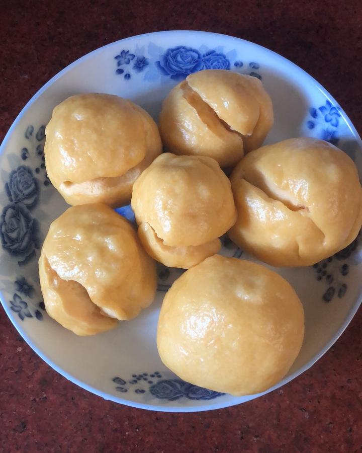 红薯小馒头（婴儿食品不含盐和糖）